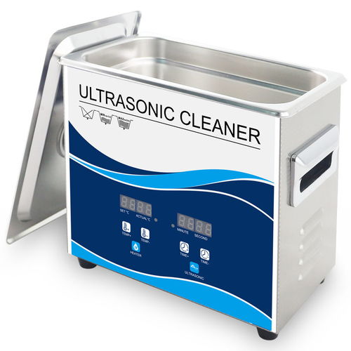 工业小型大功率3.2L超声波清洗机120W实验室口腔牙科器械清洁仪器
